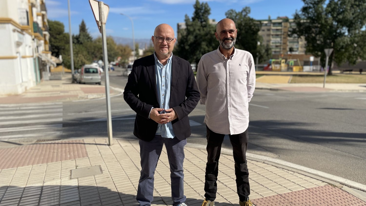 Infraestructuras instala un total de 72 luminarias led en farolas de Viña Málaga, Torre del Mar