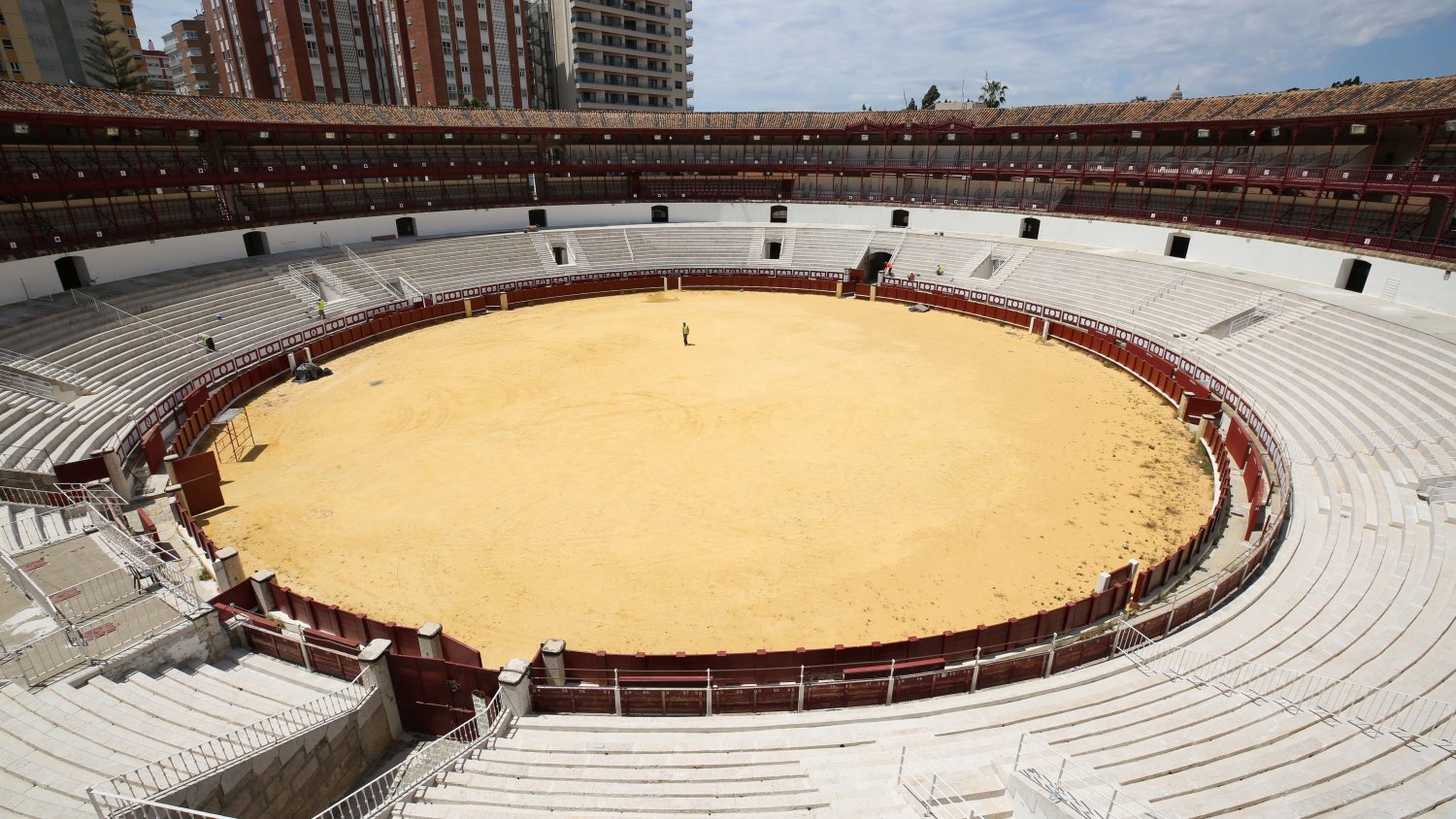 La Diputación adjudica por 4,4 millones de euros las obras de rehabilitación y uso cultural a la plaza de toros de La Malagueta