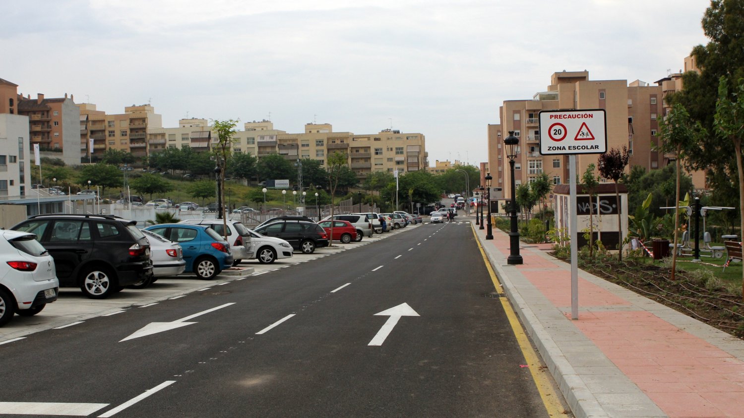 Estepona crea 130 plazas de aparcamiento gratuitas en las zonas de La Lobilla y Huerta Nueva
