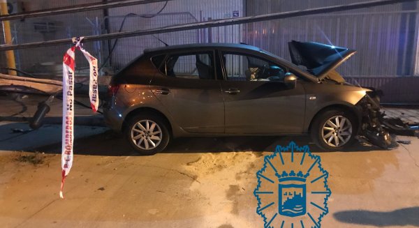 Detienen a un hombre por conducir ebrio y atropellar a un agente de policía