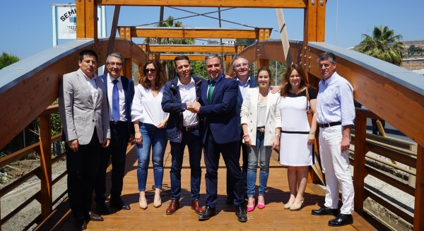 Una nueva actuación de la Senda Litoral une Torrox con Vélez-Málaga