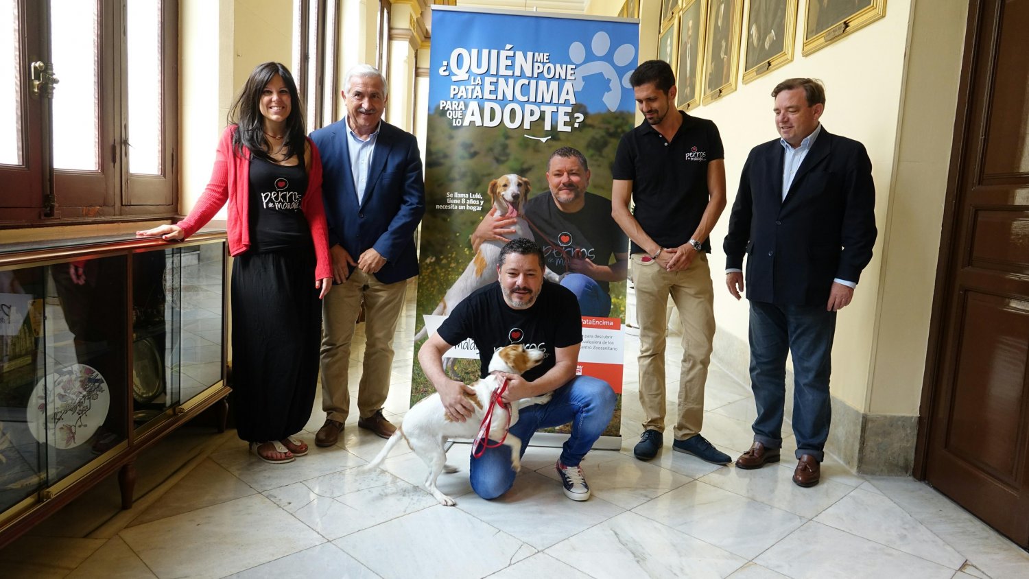 El Ayuntamiento de Málaga lanza una campaña para impulsar la adopción de perros