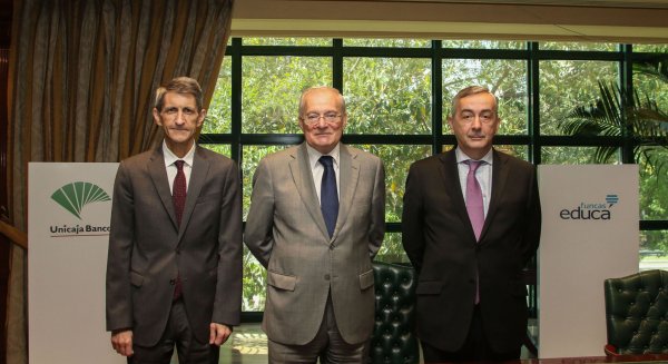 Unicaja Banco se une al programa de Funcas para promover la educación financiera