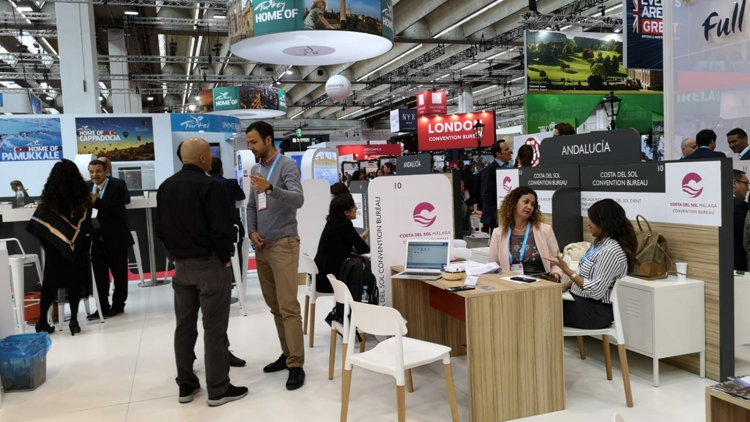 La Costa del Sol da a valer sus credenciales en el segmento de congresos y reuniones en la feria IMEX de Frankfurt