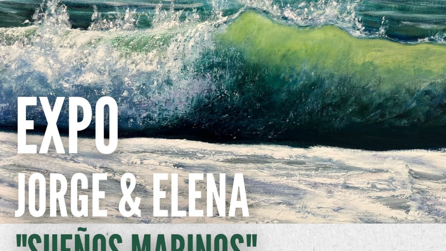La Casa de Las Tejerinas acoge la exposición de pintura y escultura ‘Sueños Marinos’ de Jorge & Elena