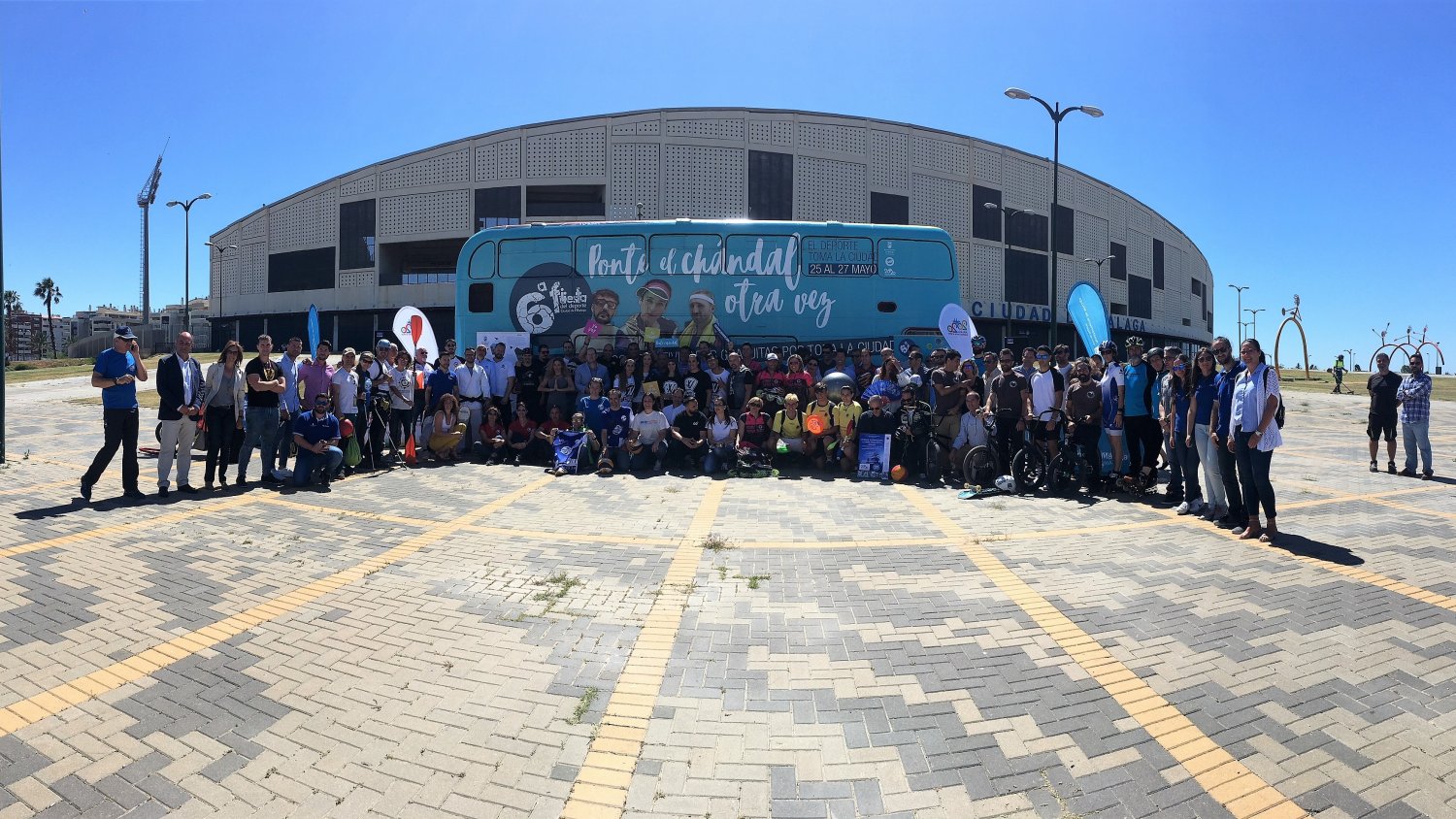 La sexta Fiesta del Deporte convierte a Málaga en territorio deportivo