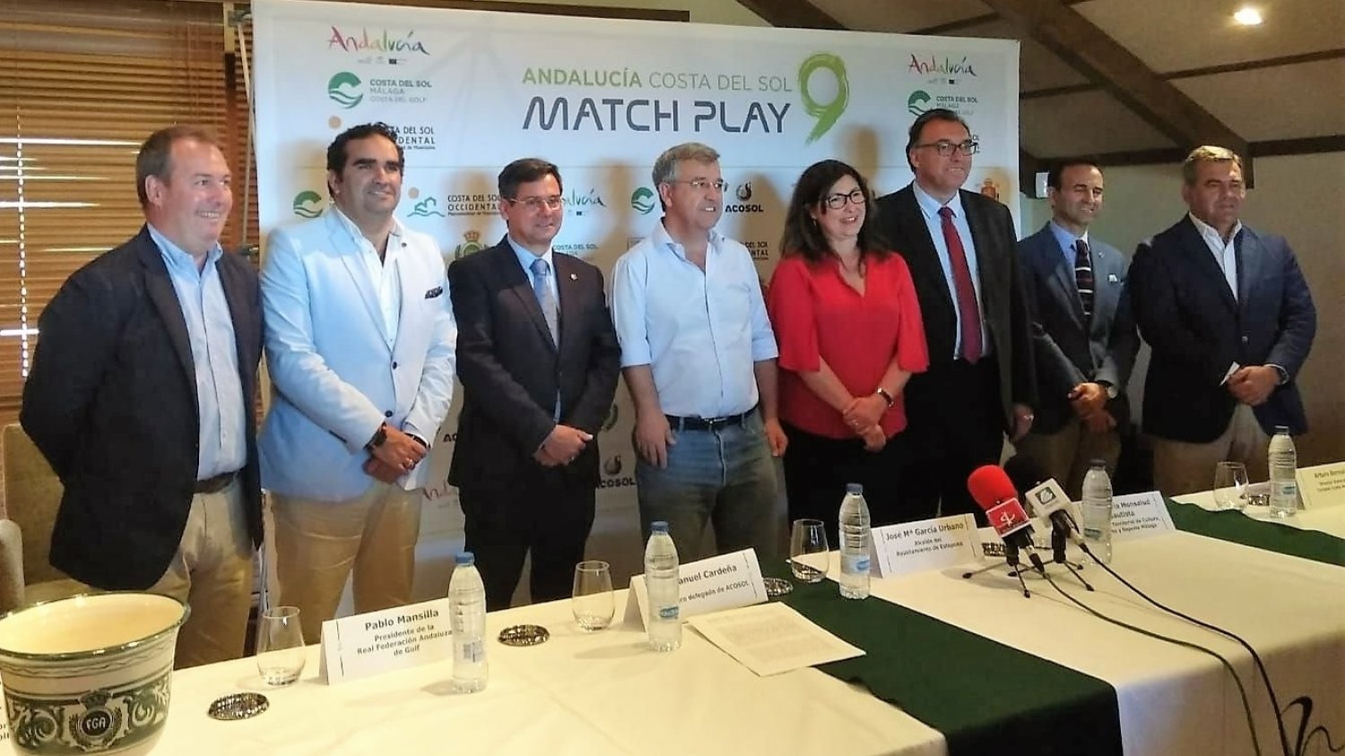 La Costa del Sol pone en valor el potencial del segmento de golf en la presentación del Andalucía Match Play 9