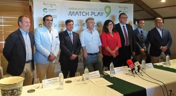 La Costa del Sol pone en valor el potencial del segmento de golf en la presentación del Andalucía Match Play 9