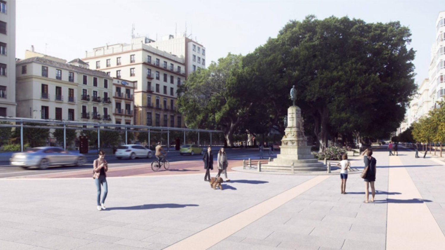 Este jueves comienzan los primeros trabajos del proyecto de peatonalización de la Alameda Principal