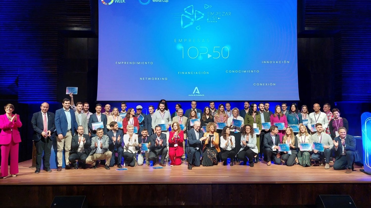 Disruptive, Genengine Soluciones y Genaq se alzan con los 'Premios Emprendemos Andalucía 2022'