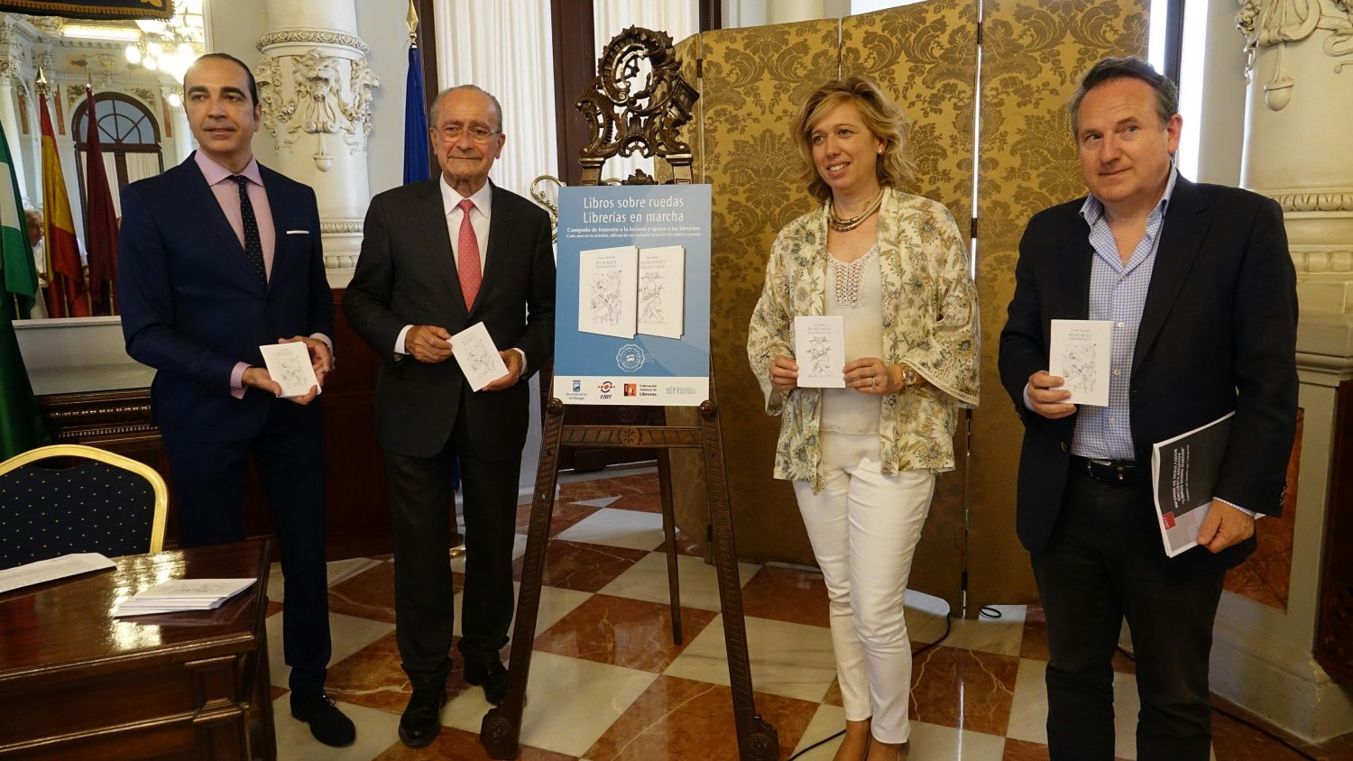 Málaga pone en marcha la segunda temporada de la campaña de fomento de la lectura