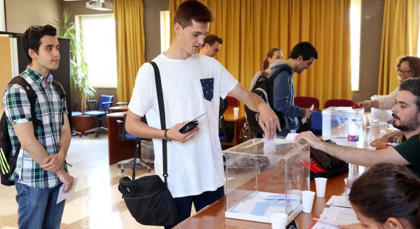 El alumnado de la UMA elige a sus representantes en el Claustro
