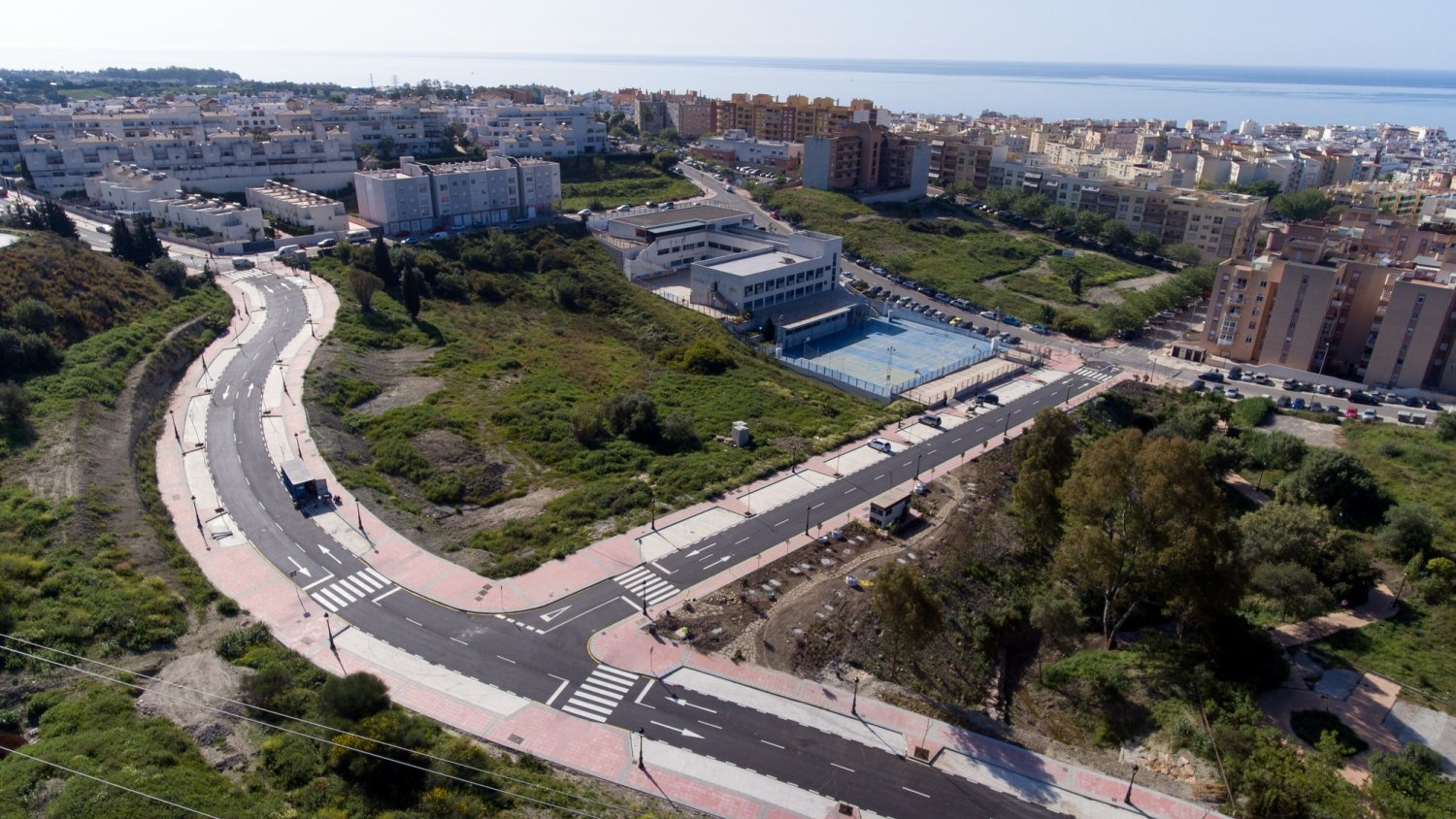 Estepona concluye las obras de urbanización de La Lobilla