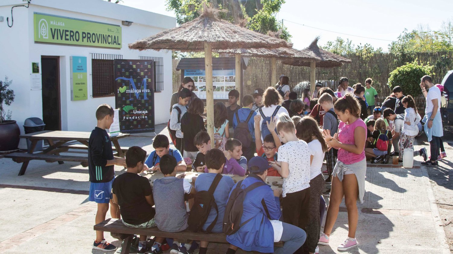 Casi 2.500 personas participan en cinco meses en el programa educativo ambiental del Vivero Provincial