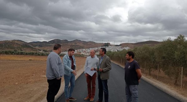 La Junta finaliza la ejecución del camino rural de Cañete la Real en Ardales