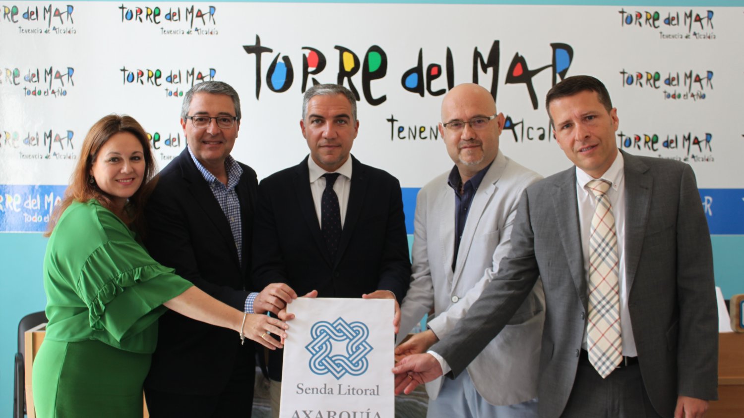 La Diputación invierte 1,5 millones de euros para el avance de la Senda Litoral en la Axarquía
