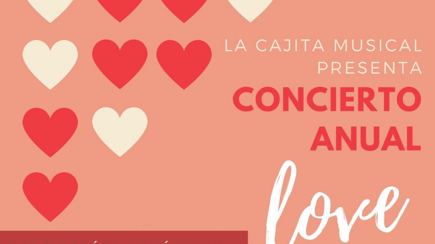 'La Cajita Musical' celebra el concierto anual 'Love'