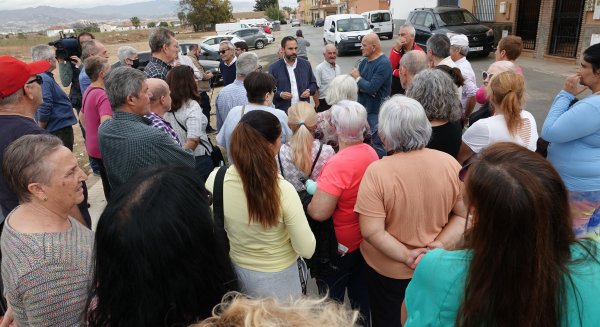 PSOE exige al Ayuntamiento un plan de movilidad y de urbanización en la barriada de La Noria de Churriana