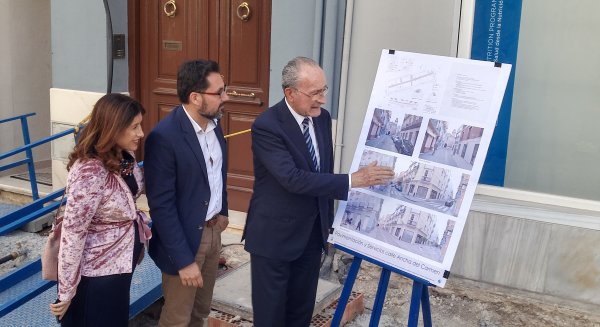 La peatonalización de la calle Ancha del Carmen concluirá a finales de junio