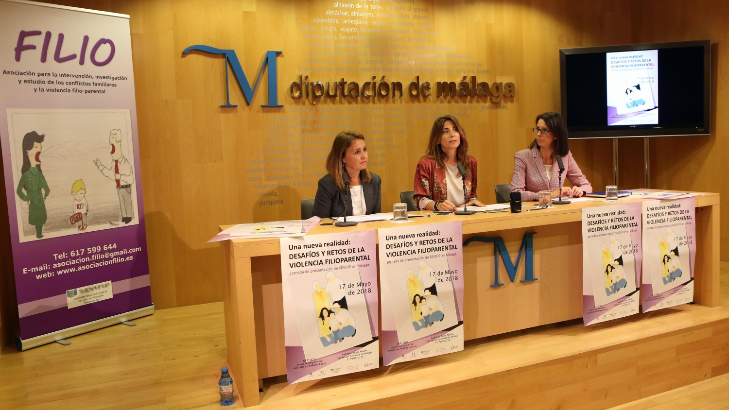 La violencia filioparental, a debate en una jornada que celebra la Diputación