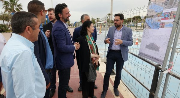 El Ayuntamiento renueva el parque del agua del Paseo Marítimo Antonio Banderas con un sistema innovador de juegas acuáticos
