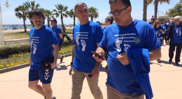 Más de 5.200 personas recorren la Gran Senda de Málaga en una multitudinaria caminata solidaria a favor de AVOI