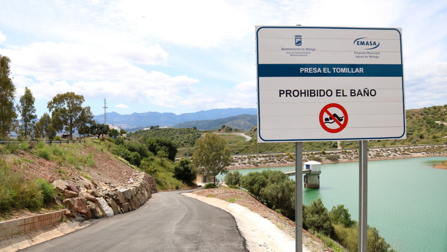 Málaga concluye las obras de rehabilitación en la Presa de El Tomillar