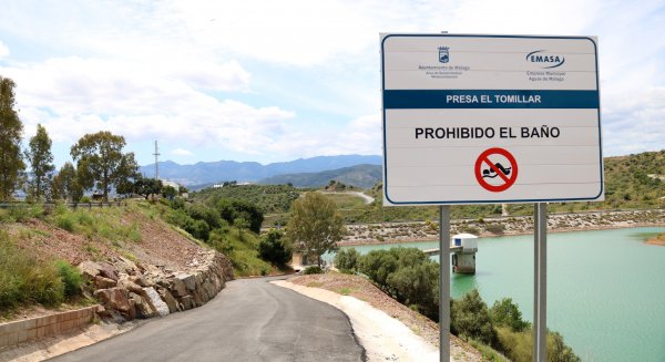 Málaga concluye las obras de rehabilitación en la Presa de El Tomillar
