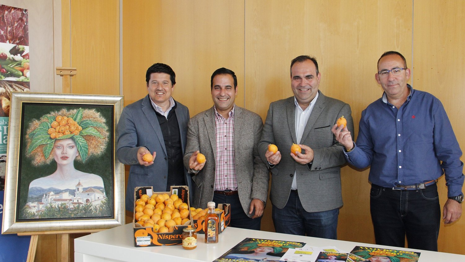La marca promocional Sabor a Málaga, premiada en la 34º edición del Día del Níspero de Sayalonga