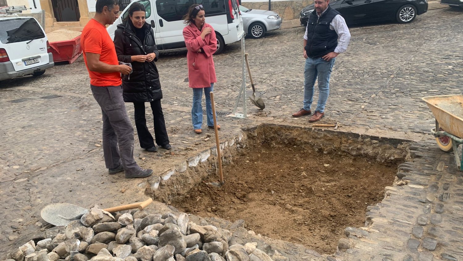 Ronda arranca las catas arqueológicas previas a la remodelación de la calle Real