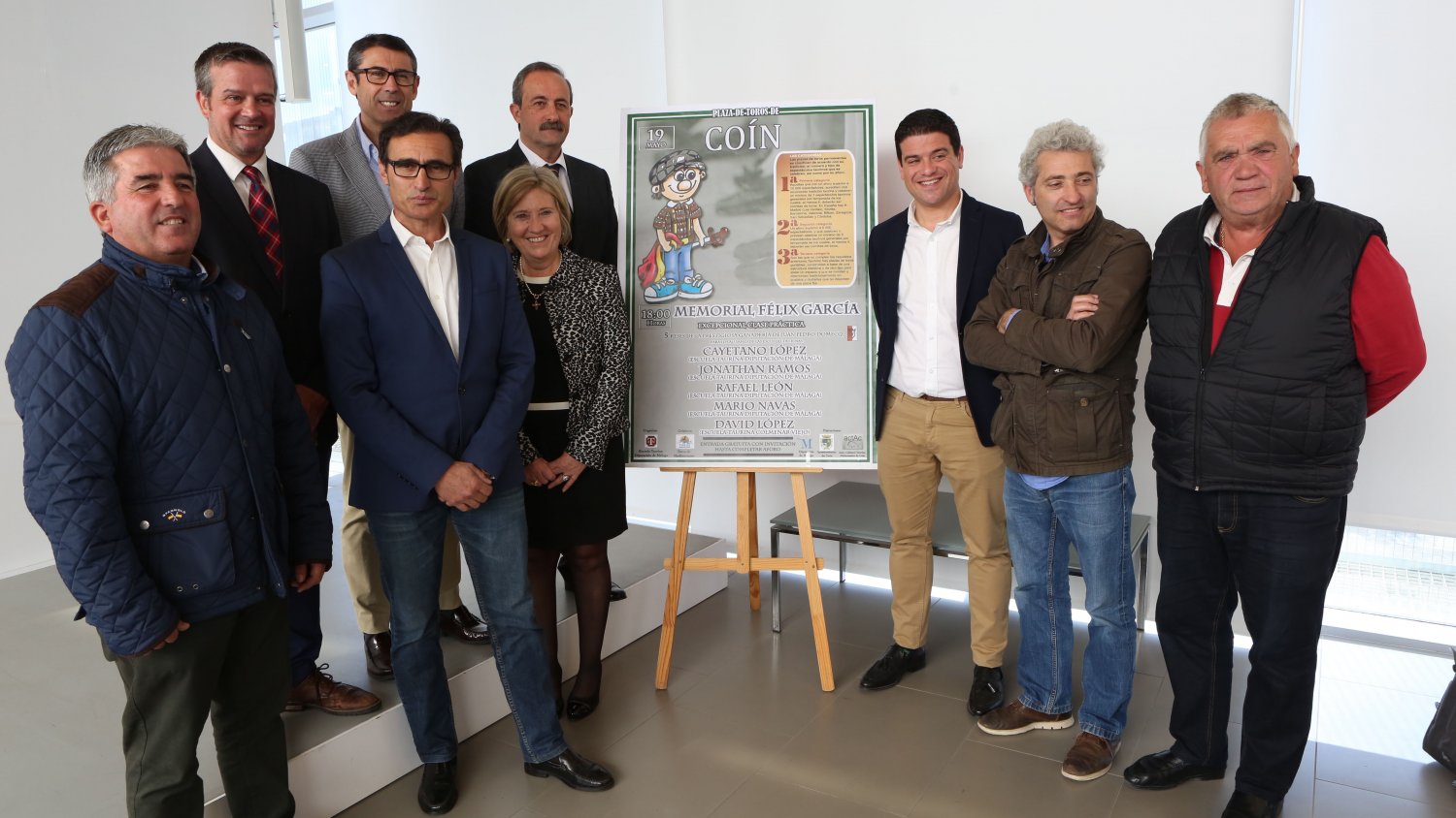 La Plaza de Toros Portátil de Coín acogerá una nueva clase práctica de alumnos de la Escuela Taurina de la Diputación