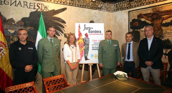 Marbella acogerá el 17 de junio por primera vez en su historia una Jura de Bandera Civil