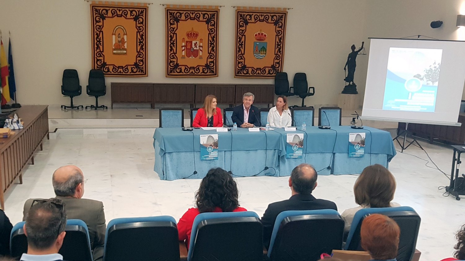 García Urbano inaugura las I Jornadas Técnicas Comarcales en materia de drogodependencias