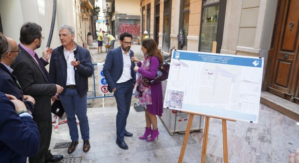 Málaga continúa la rehabilitación urbana del centro histórico con la mejora de la calle Muro de Puerta Nueva