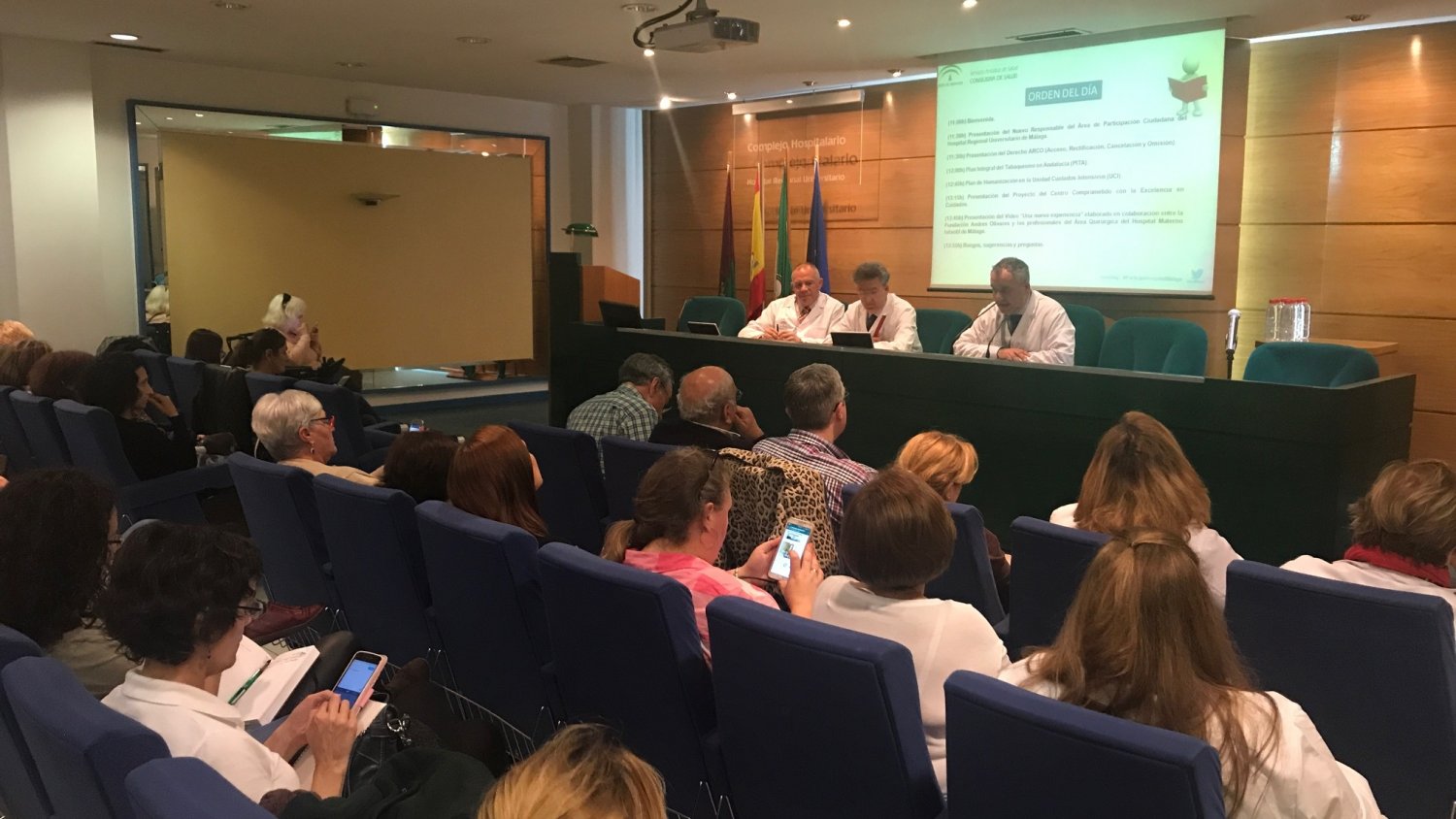 Asociaciones de pacientes y de usuarios conocen el derecho de acceso a documentación clínica y los trabajos de humanización en cuidados