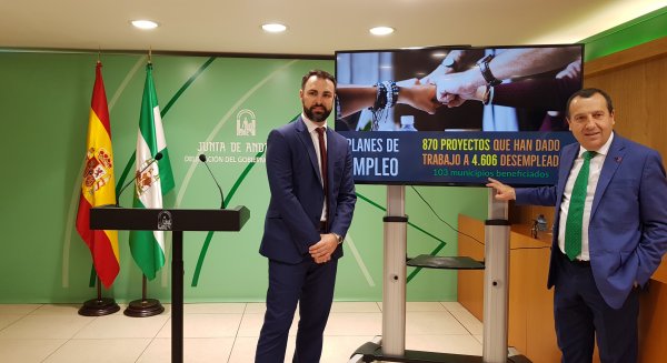 4.600 nuevas contrataciones en la provincia de Málaga gracias a los programas de la Junta