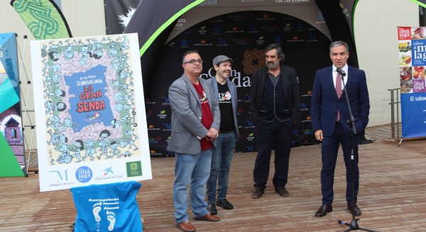 Vecinos de 62 municipios de la provincia recorrerán la Gran Senda en una multitudinaria caminata solidaria a favor de AVOI