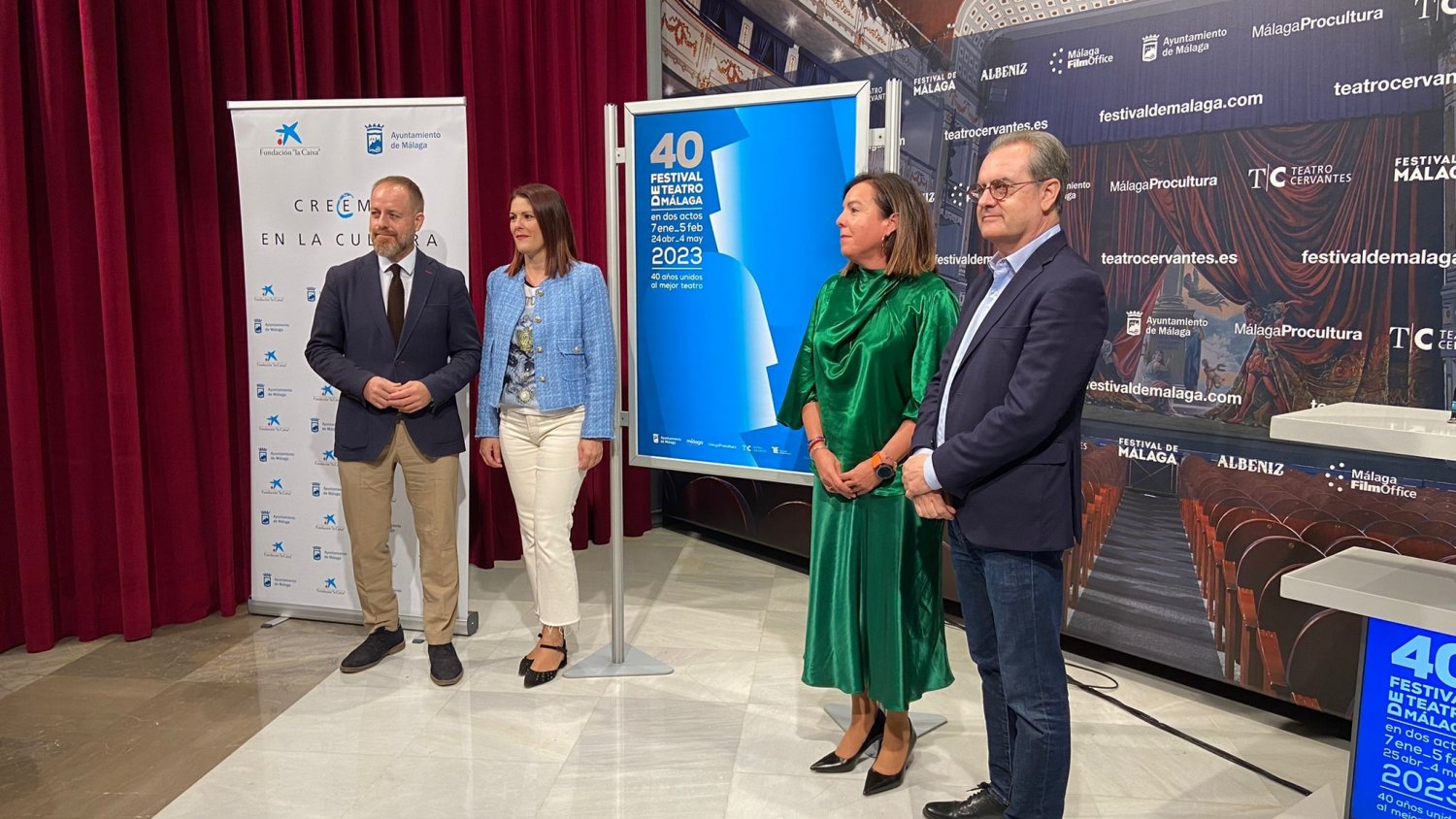 Málaga celebra los 40 años del Festival del Teatro por todo lo alto