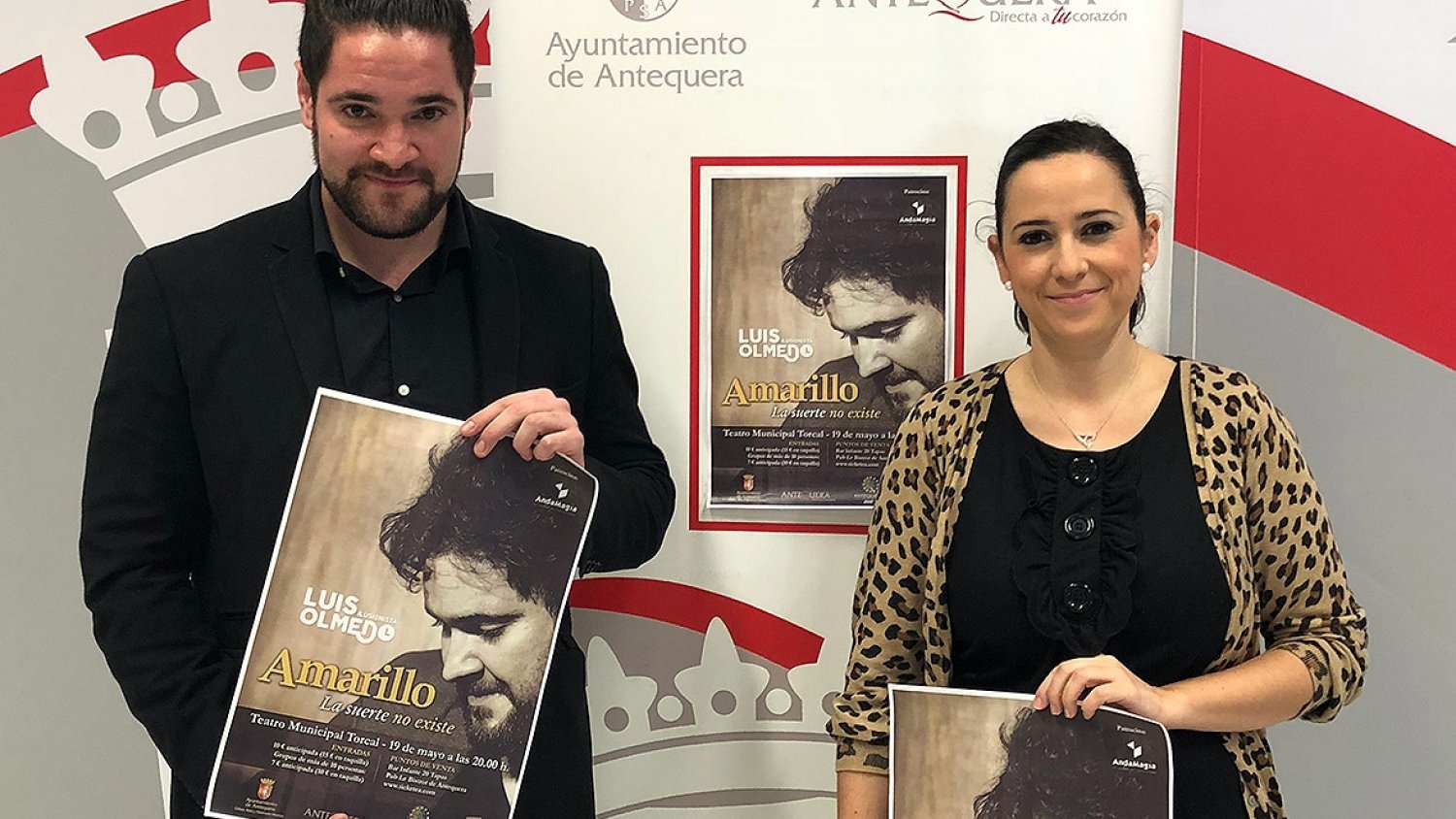El ilusionista antequerano Luis Olmedo estrenará en el Teatro Torcal su espectáculo 