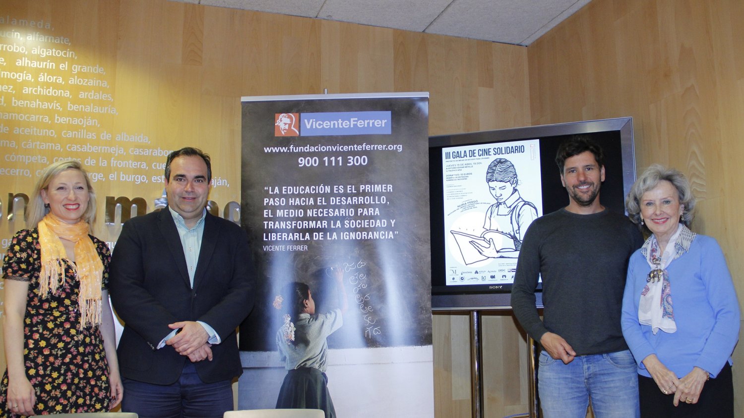 El Auditorio Edgar Neville acoge la III Gala de Cine solidario a beneficio de la Fundación Vicente Ferrer