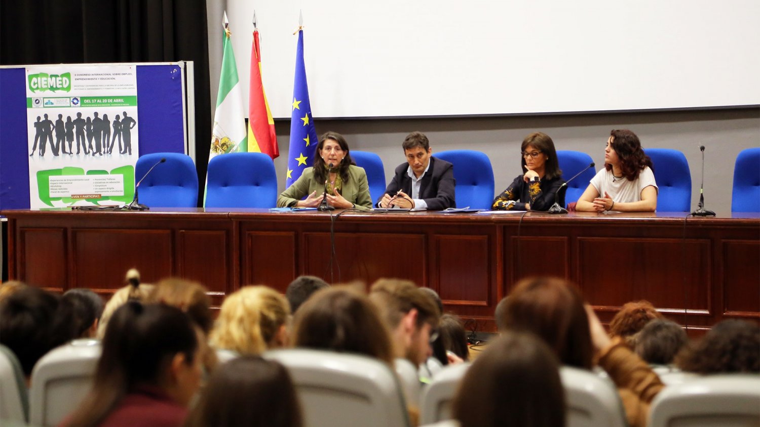 La UMA inaugura CIEMED 2018, segundo congreso internacional sobre empleo, emprendimiento y educación