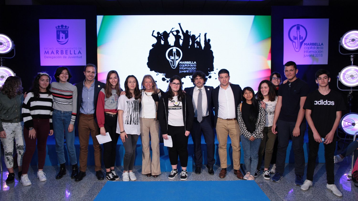 Más de 200 estudiantes celebran en Marbella el Día Europeo de la Información Juvenil