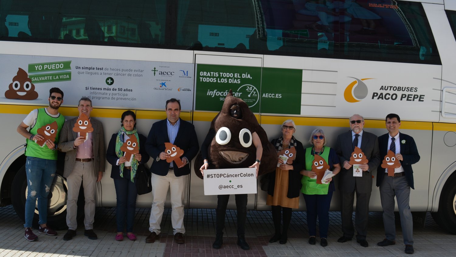 La Diputación colabora en una campaña para la detección precoz del cáncer de colon por la provincia
