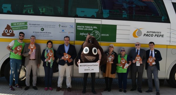 La Diputación colabora en una campaña para la detección precoz del cáncer de colon por la provincia