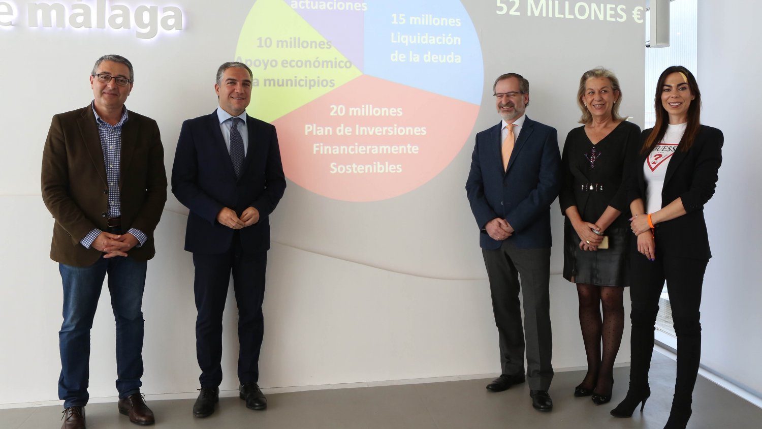 La Diputación destinará los 52 millones de superávit a nuevas inversiones en la provincia y a liquidar la deuda con los bancos