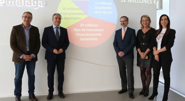 La Diputación destinará los 52 millones de superávit a nuevas inversiones en la provincia y a liquidar la deuda con los bancos