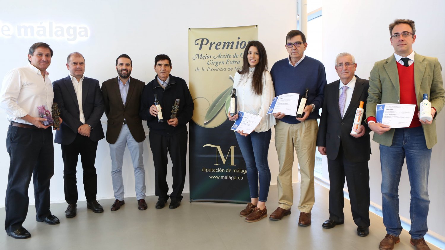 La Diputación entrega sus XVII Premios al Mejor Aceite de Oliva Virgen Extra de la provincia a Bravoliva, Finca La Torre y SAT El Labrador