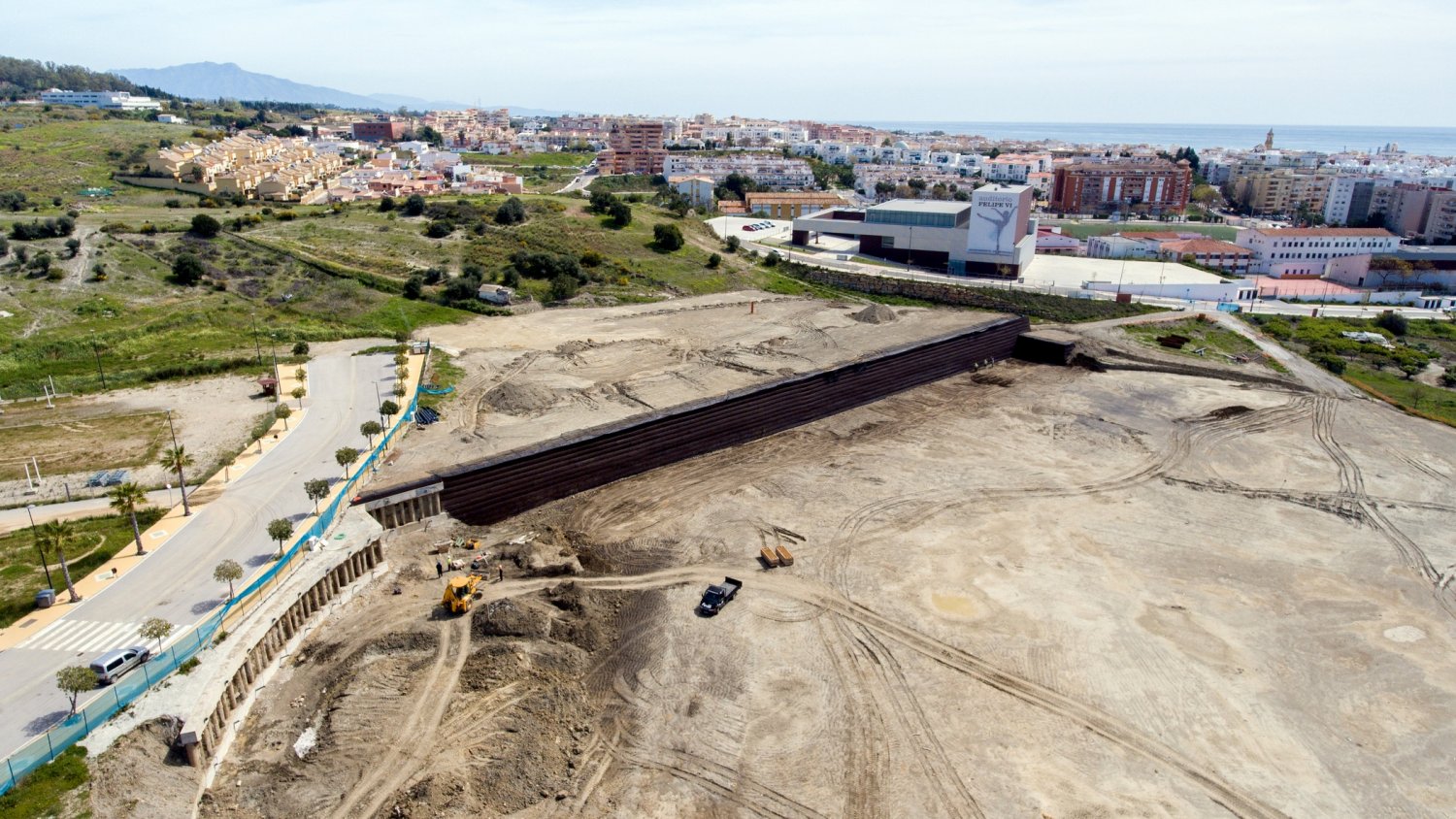 Estepona mejorará el vial de conexión del Parque Ferial con el futuro Estadio de Atletismo
