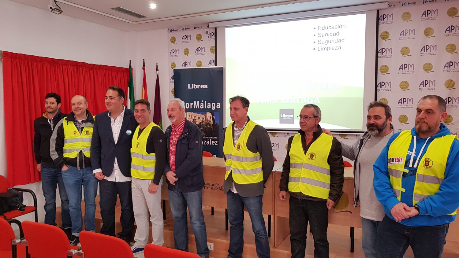 Libres divide en cuatro ejes básicos las exigencias al Ayuntamiento de Málaga