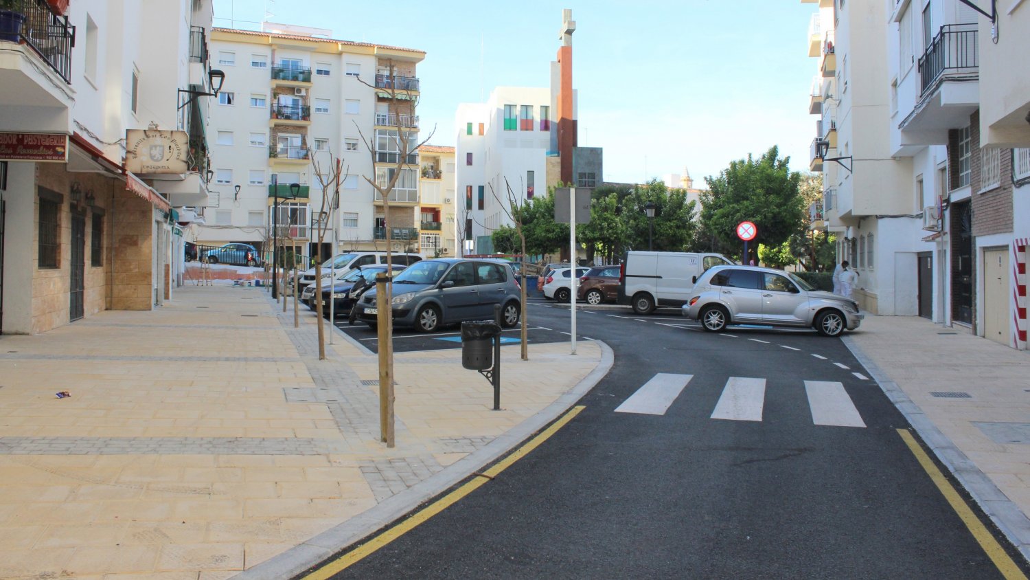 El proyecto ‘Estepona, Jardín de la Costa del Sol’ alcanza las 99 actuaciones con la remodelación de calle Mariana Pineda